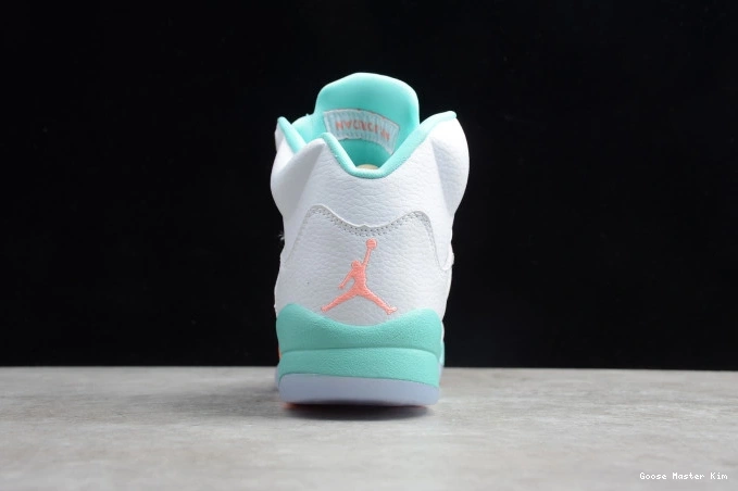 Air 5 440892-100 GS Aqua Jordan Light 0724